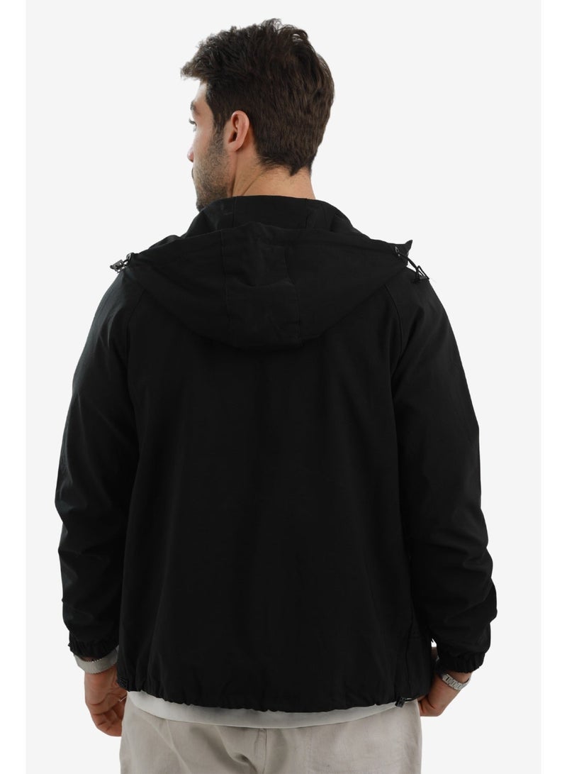 WHITE RABBIT Jacket soft with lining-Black - Image 5